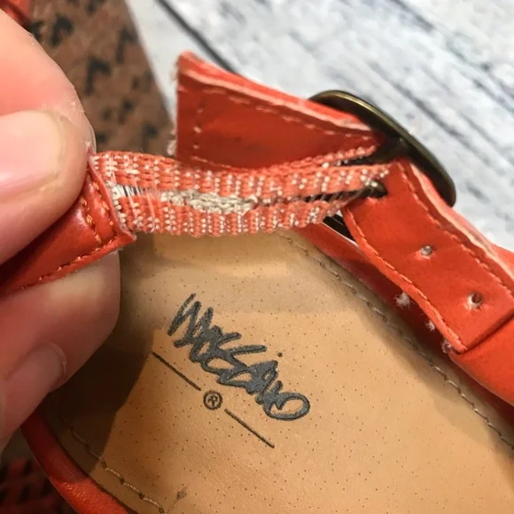 Mossimo wedges size 8 summer fun - Picture 11 of 11